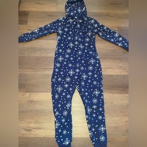 Christmas pj onesie